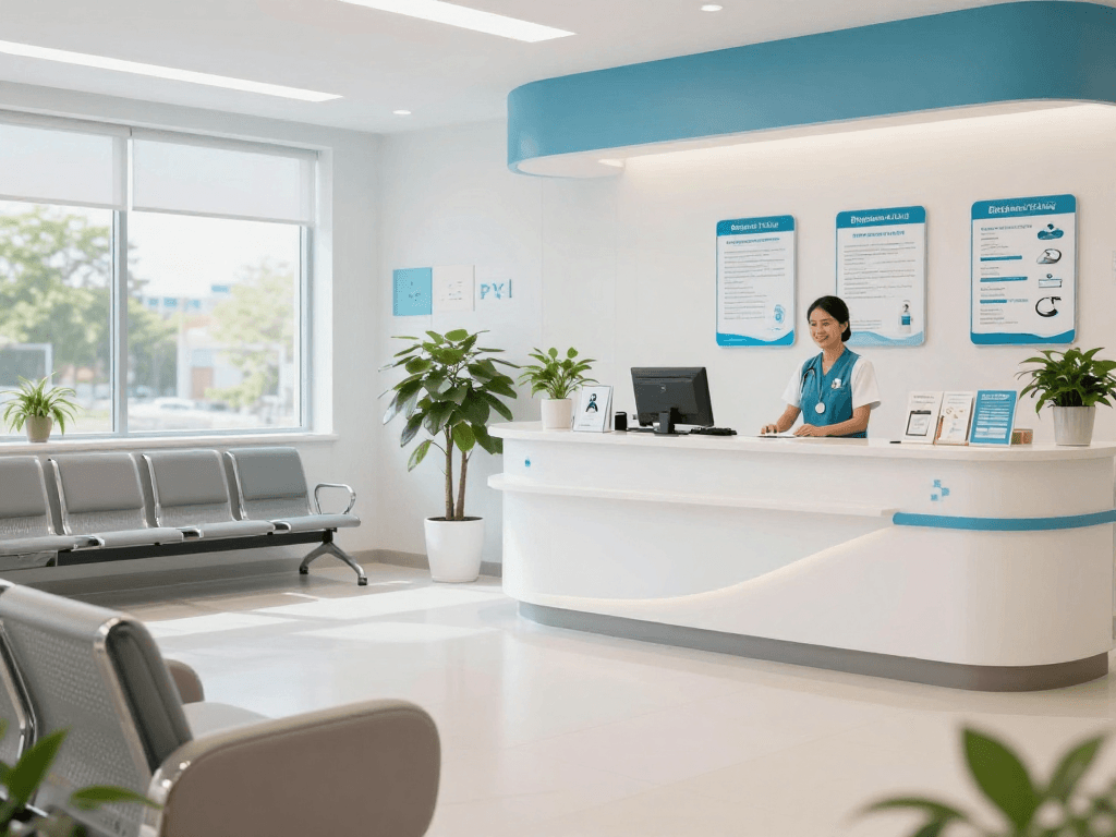 Private psychiatric assessment at a welcoming health clinic with compassionate patient care.