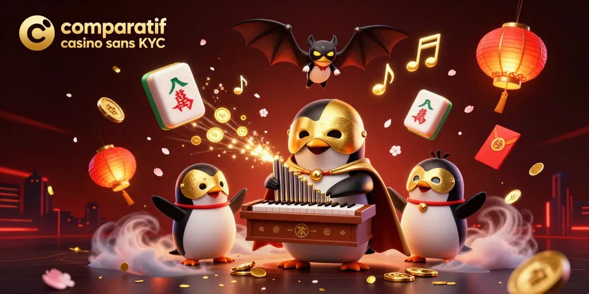 Comparer les meilleurs casinos sans KYC avec des visuels dynamiques qui attirent l'attention.