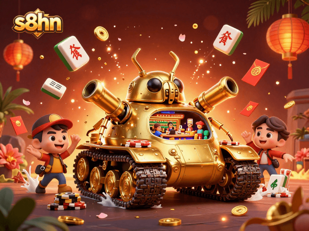 Join the excitement at s8hn with a golden beetle tank casino filled with joyful patrons.