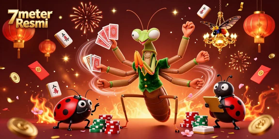 Experience thrilling card games with 7meter Resmi's dynamic illustrations showcasing interactive casino excitement.