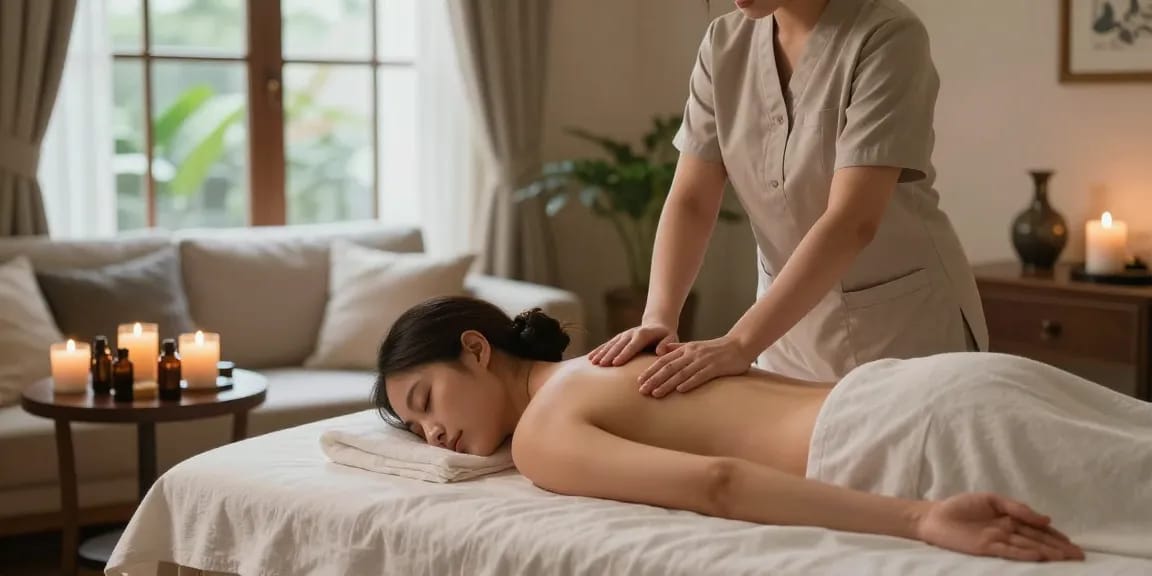수원출장안마 홈 마사지 서비스가 이루어지는 아늑하고 편안한 공간