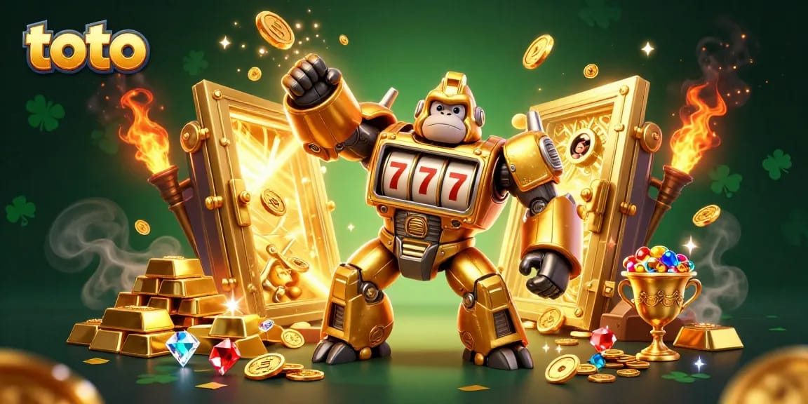 Toto menghadirkan pengalaman slot terbaik dengan gorila emas bertransformasi dan kekayaan berlimpah.