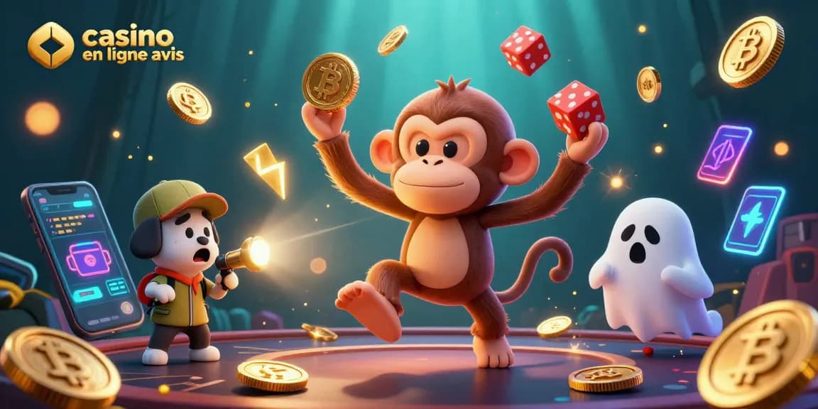Découvrez un aperçu captivant de la scène de jeu avec un poltergeist monkey dans un casino en ligne avis.
