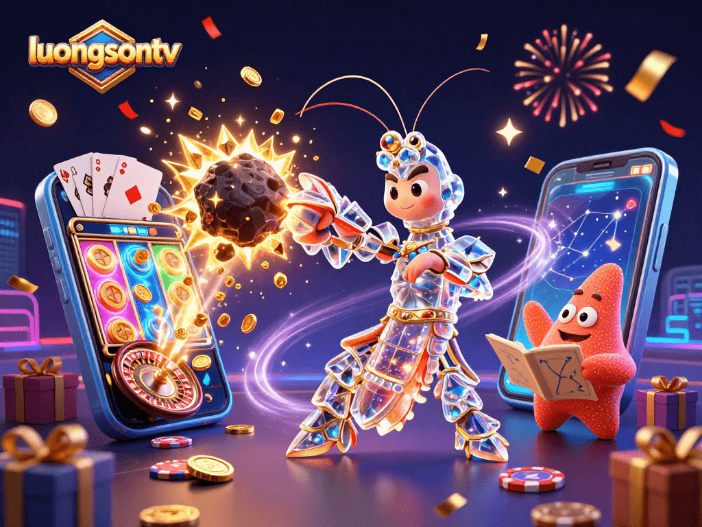 Experience thrilling action on luongsontv as our galactic samurai battles asteroids for treasure!