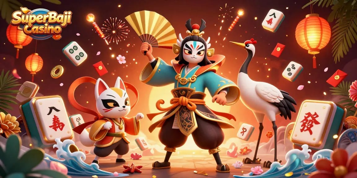 Experience the thrill of SuperBaji Casino with vibrant 3D action and captivating game elements.