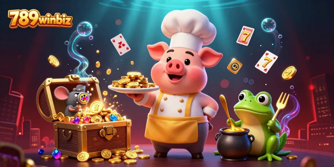 Experience the excitement of 789winbiz with a vibrant 3D casino scene full of winning energy.
