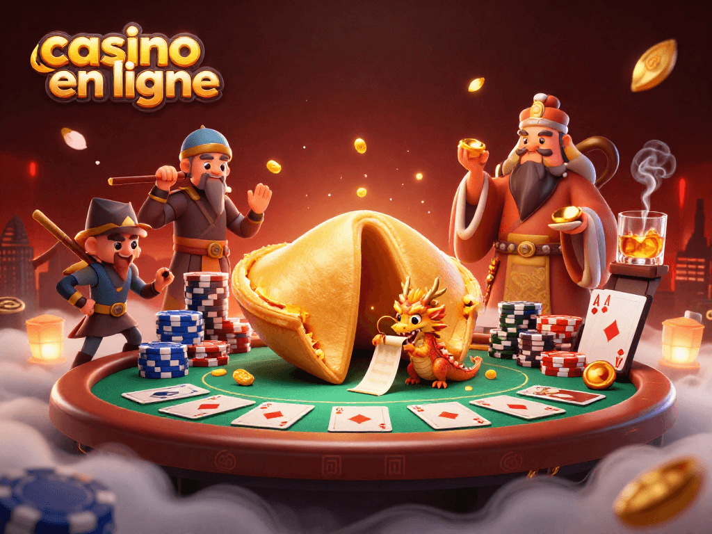Attrapez de l'argent avec ce casino en ligne, explorez un cookie doré et un dragon sage !