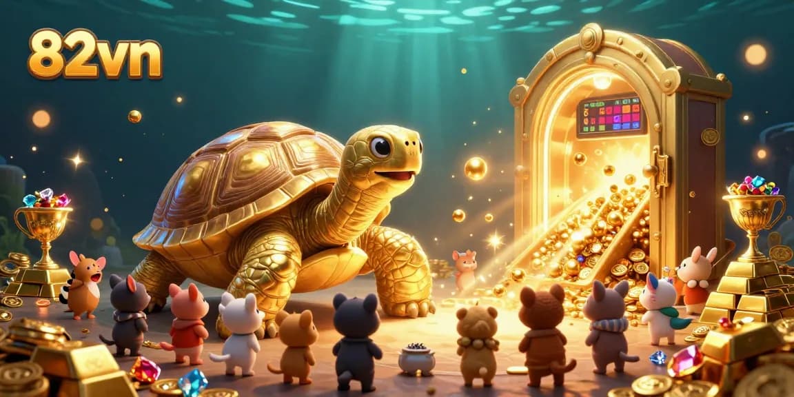 Experience exciting gameplay at 82vn with lively casino elements and vibrant treasures.