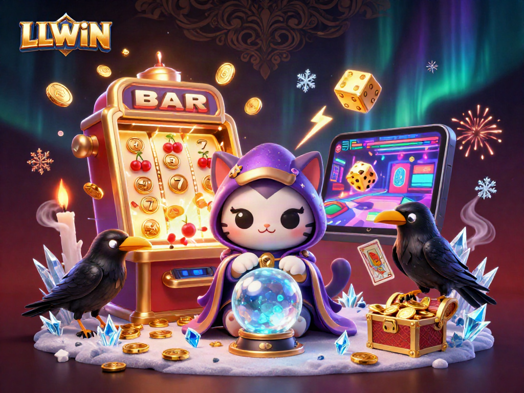 LLWIN charms players with a mystical casino adventure featuring spirits, jackpots, and enchanting games.