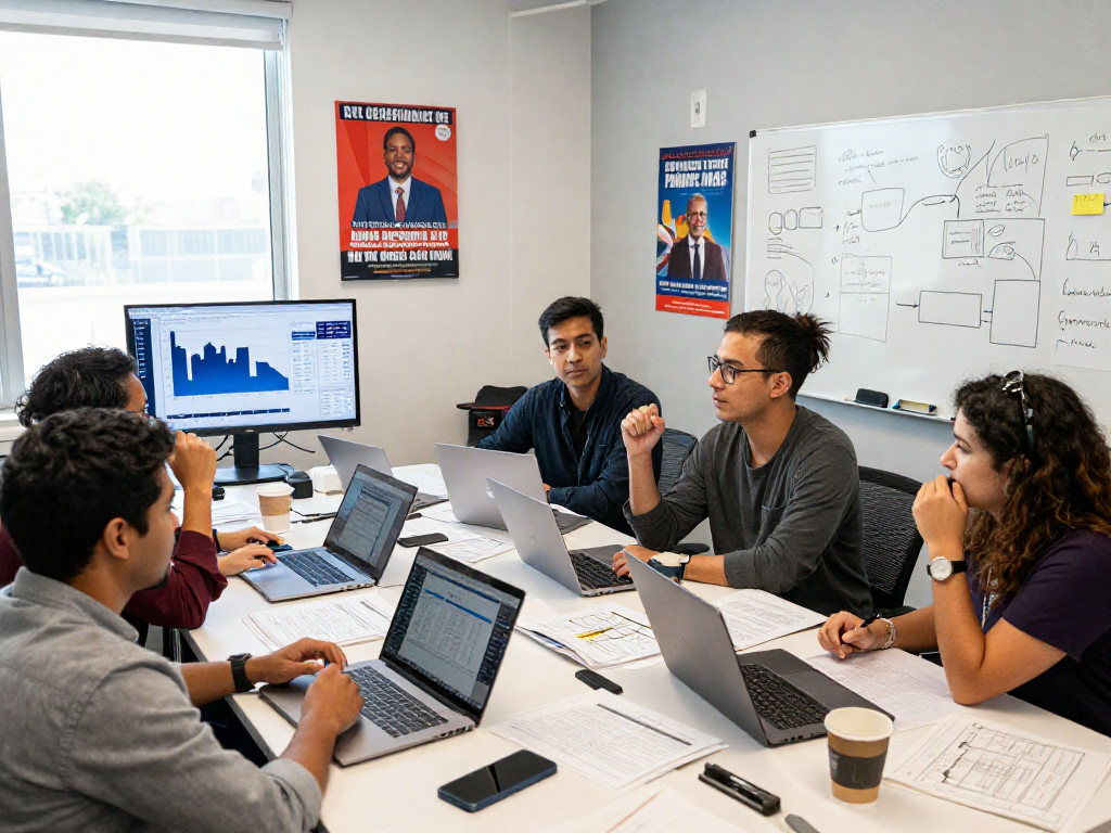 Learn how to run political ads on facebook effectively using data-driven strategies in the campaign office.