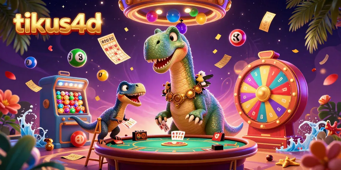 Tikus4D engages players with lively lotteries, golden tickets, and vibrant games.