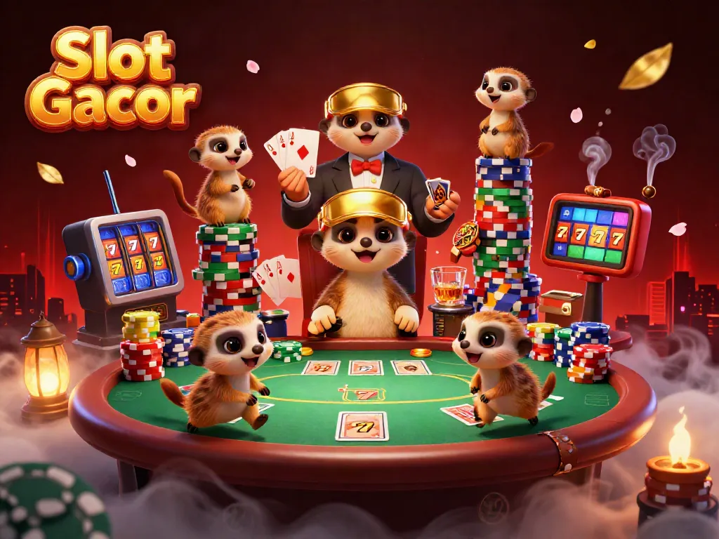 Slot Gacor menghadirkan permainan kasino dengan karakter meerkat unik dan elemen permainan yang mencolok.