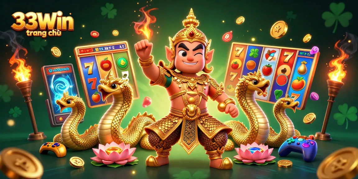Win big at 33Win trang chủ with thrilling slot games and vibrant arcade elements!