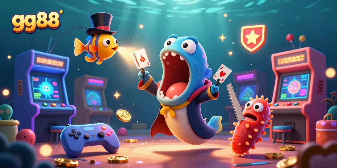 Experience unbeatable gaming thrills with gg88's vibrant underwater casino adventure.