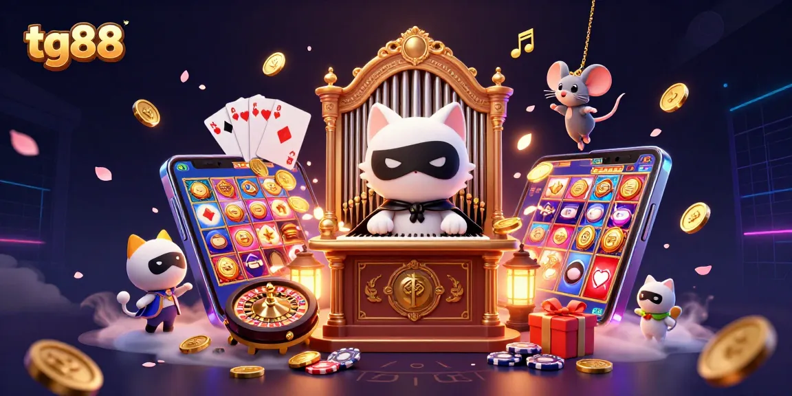 Spin the reels with tg88 and uncover vibrant slot game features in a magical casino atmosphere.