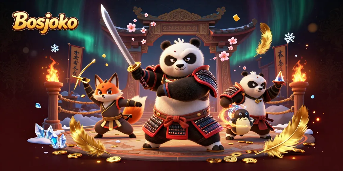 Engage with Bosjoko and experience thrilling casino adventures in this vibrant 3D illustration.
