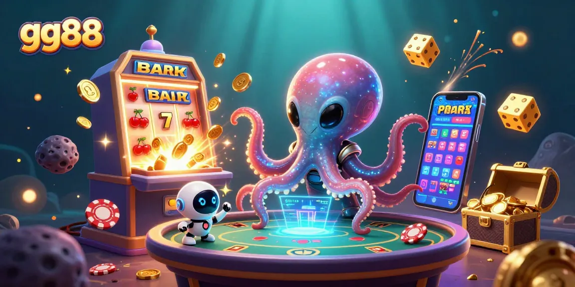 Engage with thrilling games at gg88, featuring dynamic alien characters and exciting casino elements amidst rich visuals.