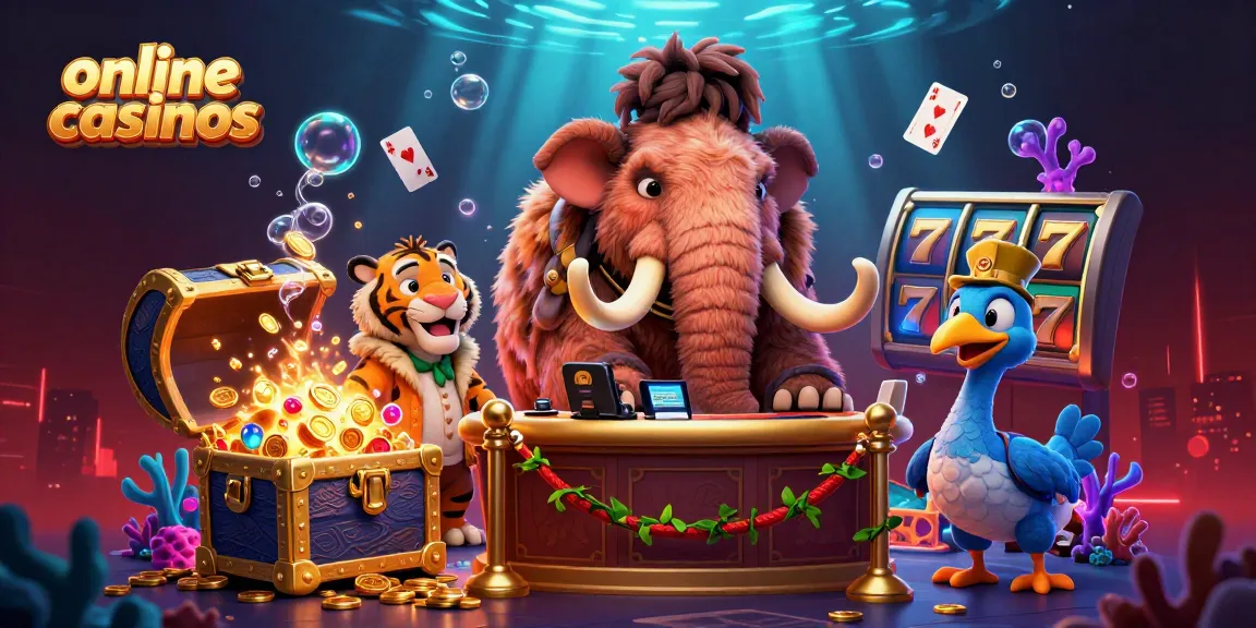 Experience thrilling online casinos with a vibrant bouncer, VIP guest and a doorman in this dynamic 3D scene.