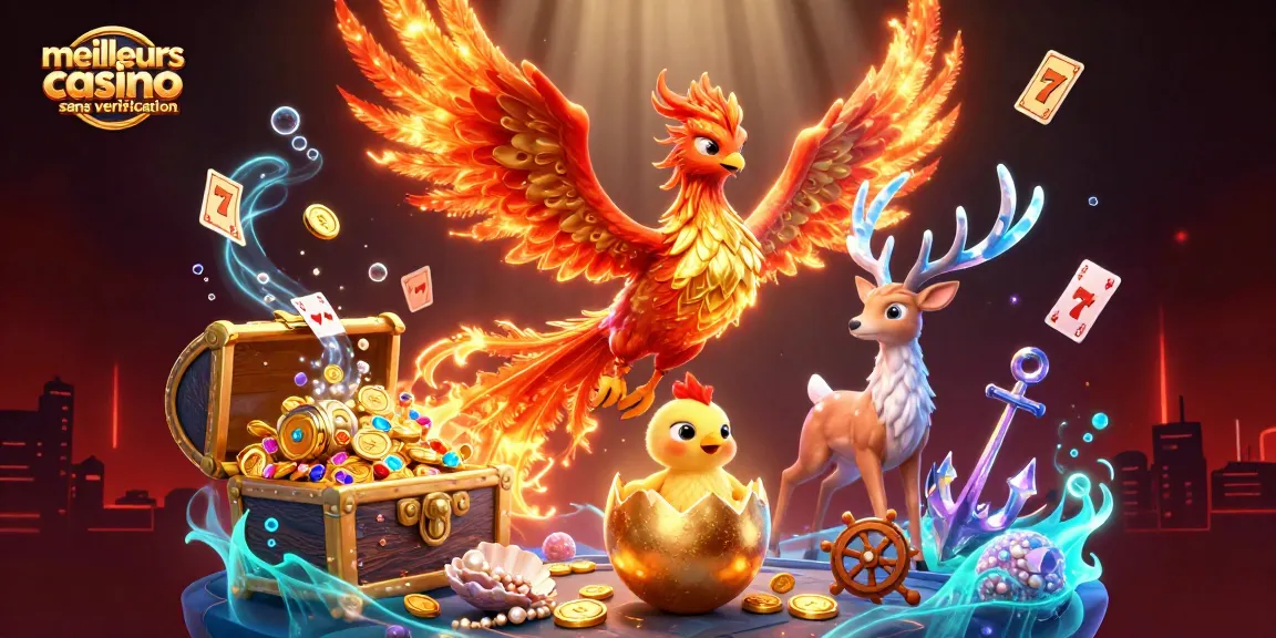 Jouez aux meilleurs casinos sans vérification et découvrez une illustration dynamique de fantasy et de jeu