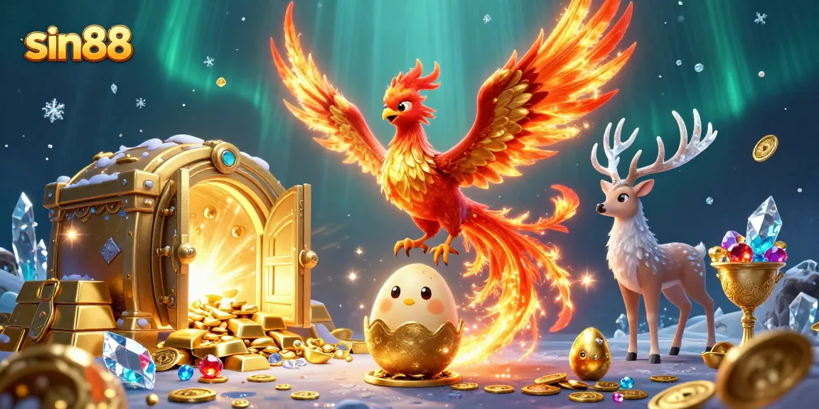 Experience thrilling gameplay at sin88 with stunning golden treasures and mythical creatures!